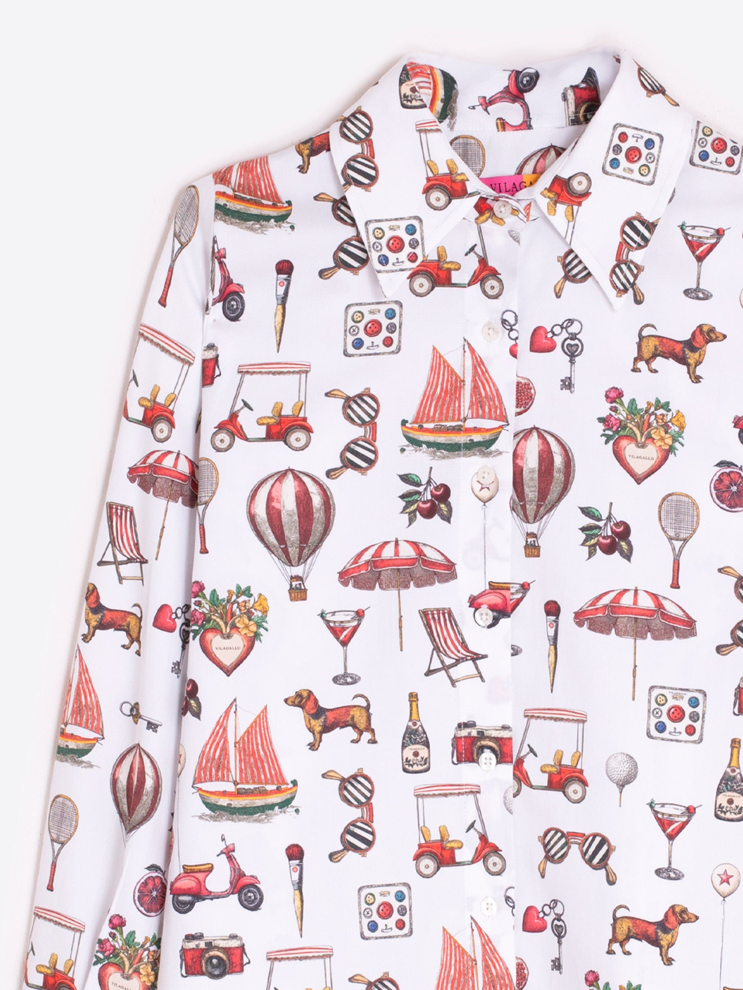 CAMISA ESTAMPADO MOTIVOS ILUSTRADOS