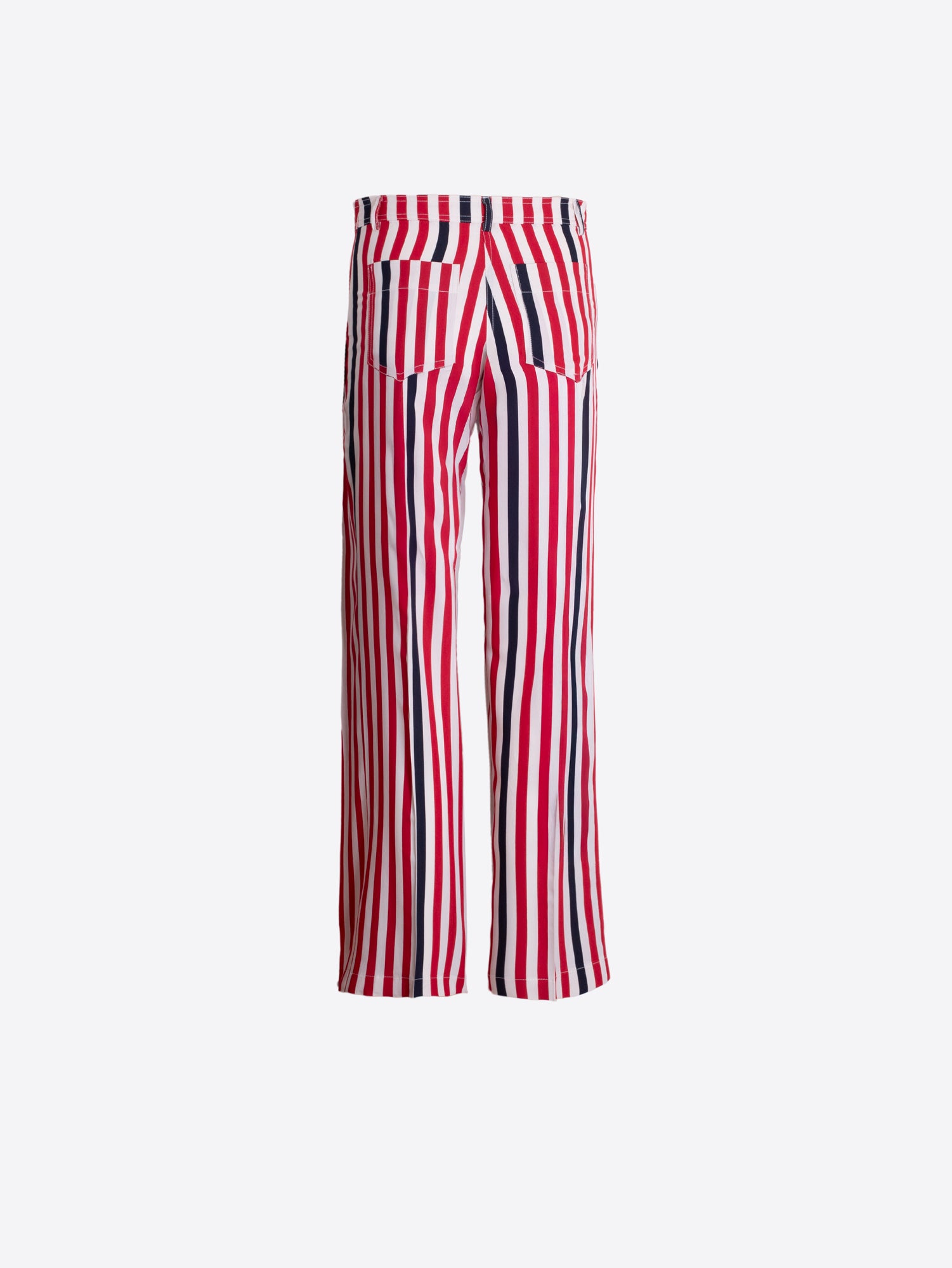 PANTALÓN MARINERO A RAYAS BOLSILLOS DECORADOS