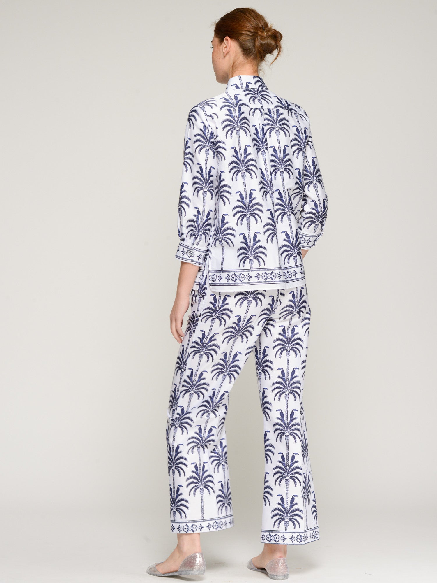 PANTALÓN ESTAMPADO DE PALMERAS