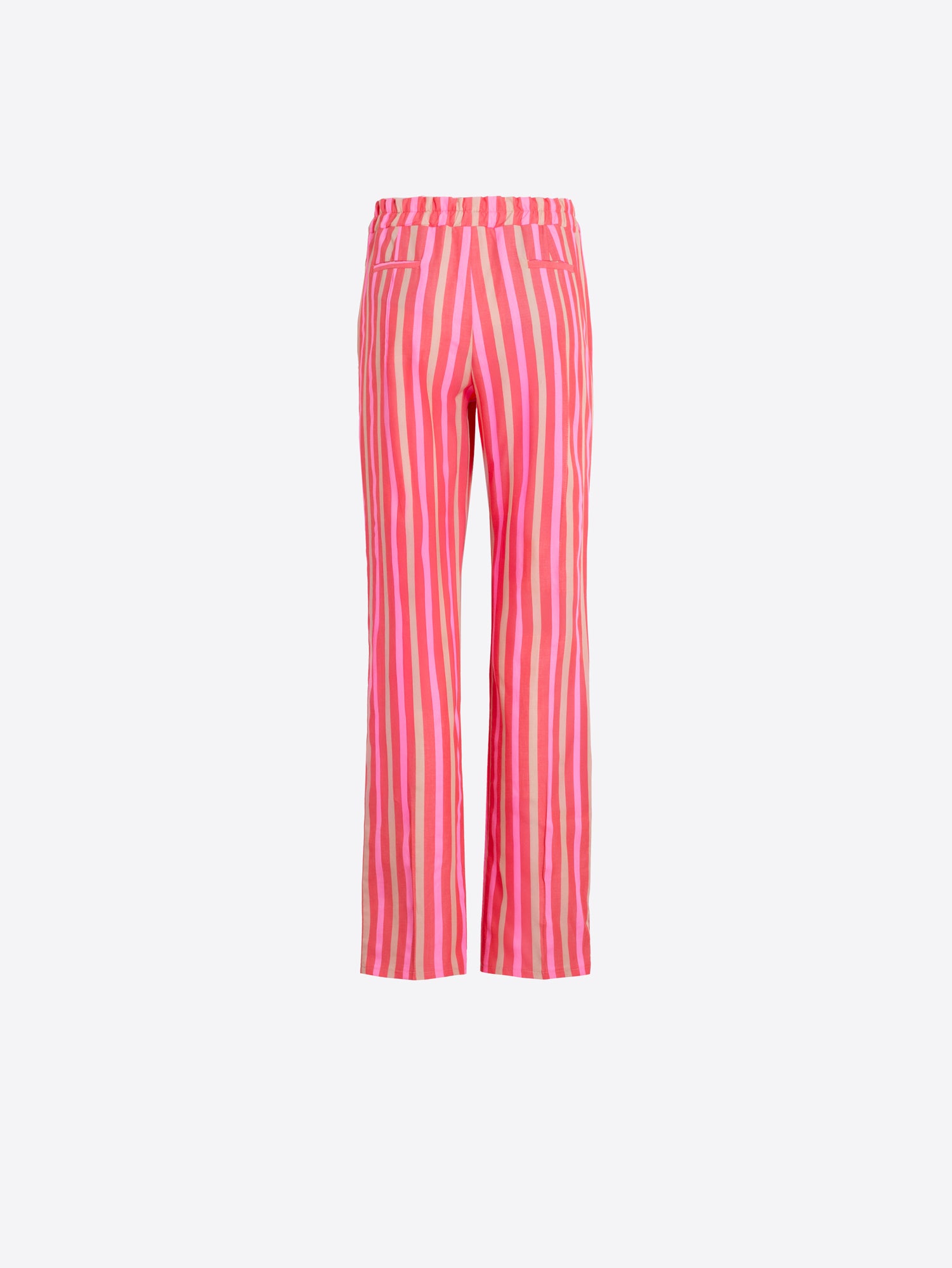 PANTALÓN RECTO RAYAS ROSA