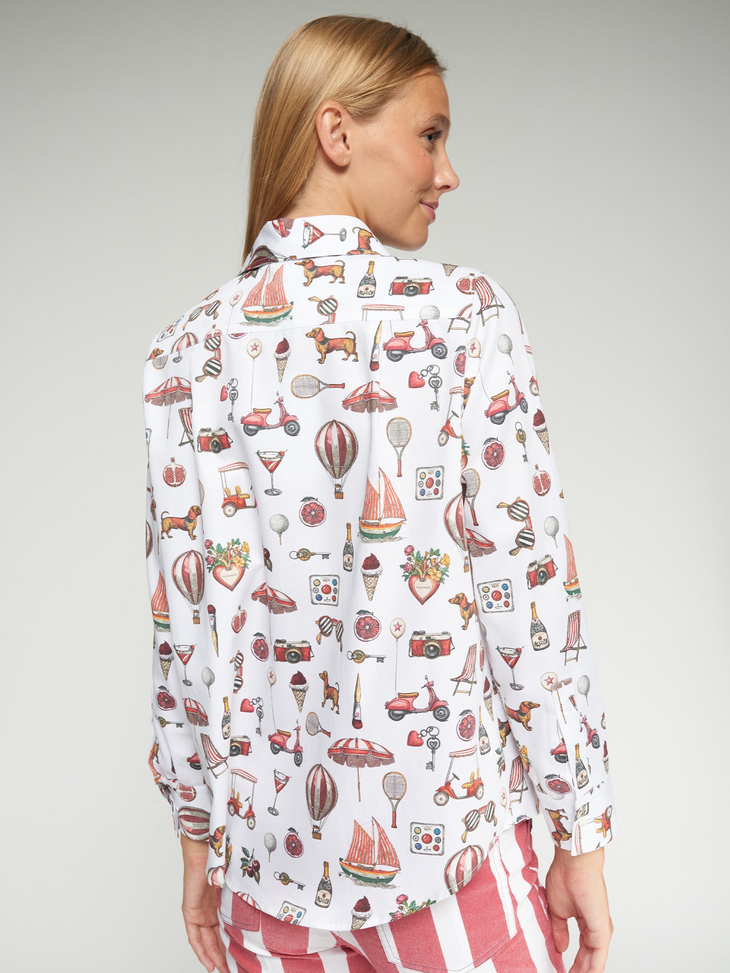 CAMISA ESTAMPADO MOTIVOS ILUSTRADOS