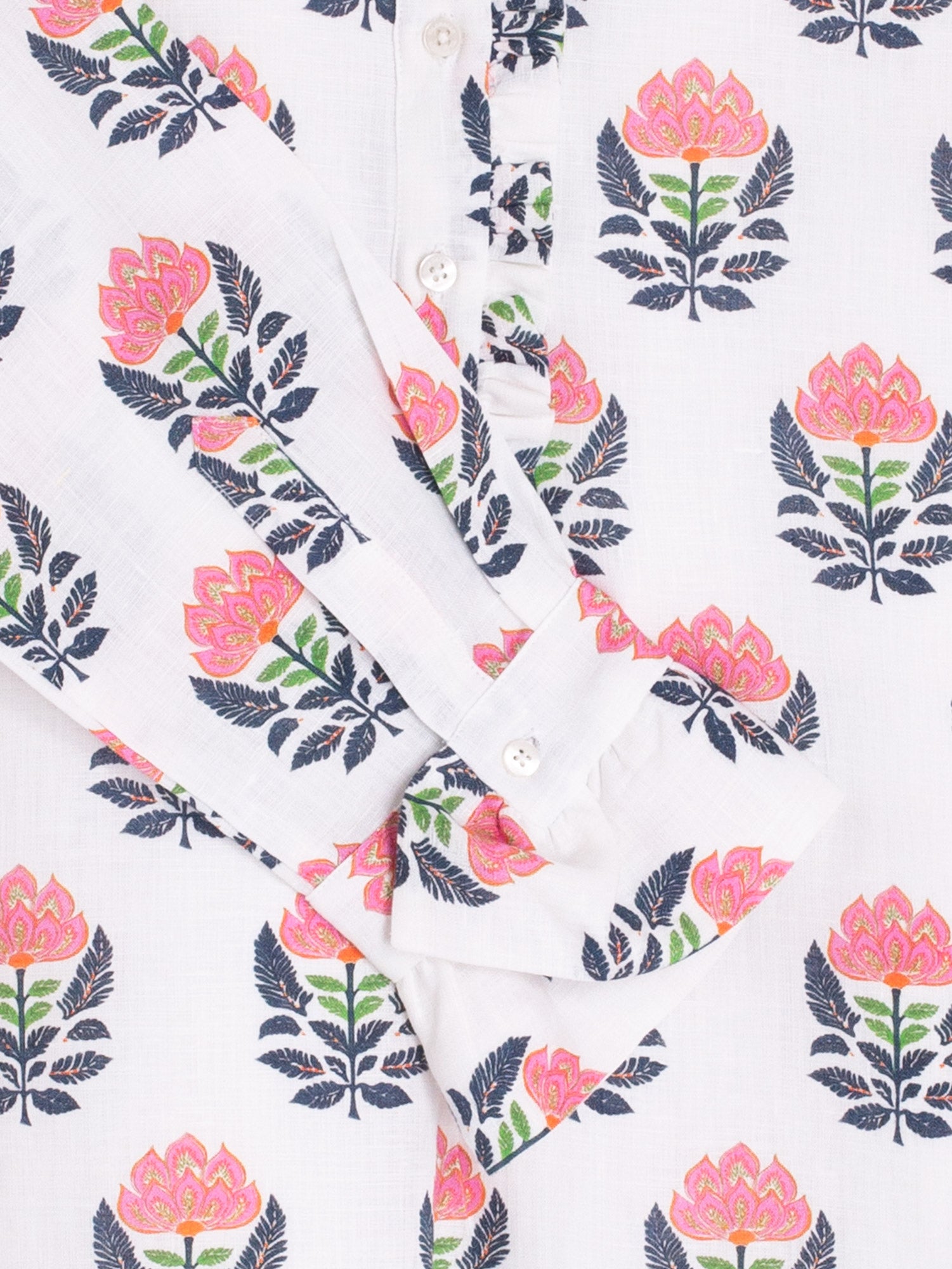 VESTIDO ESTAMPADO FLORAL ROSA