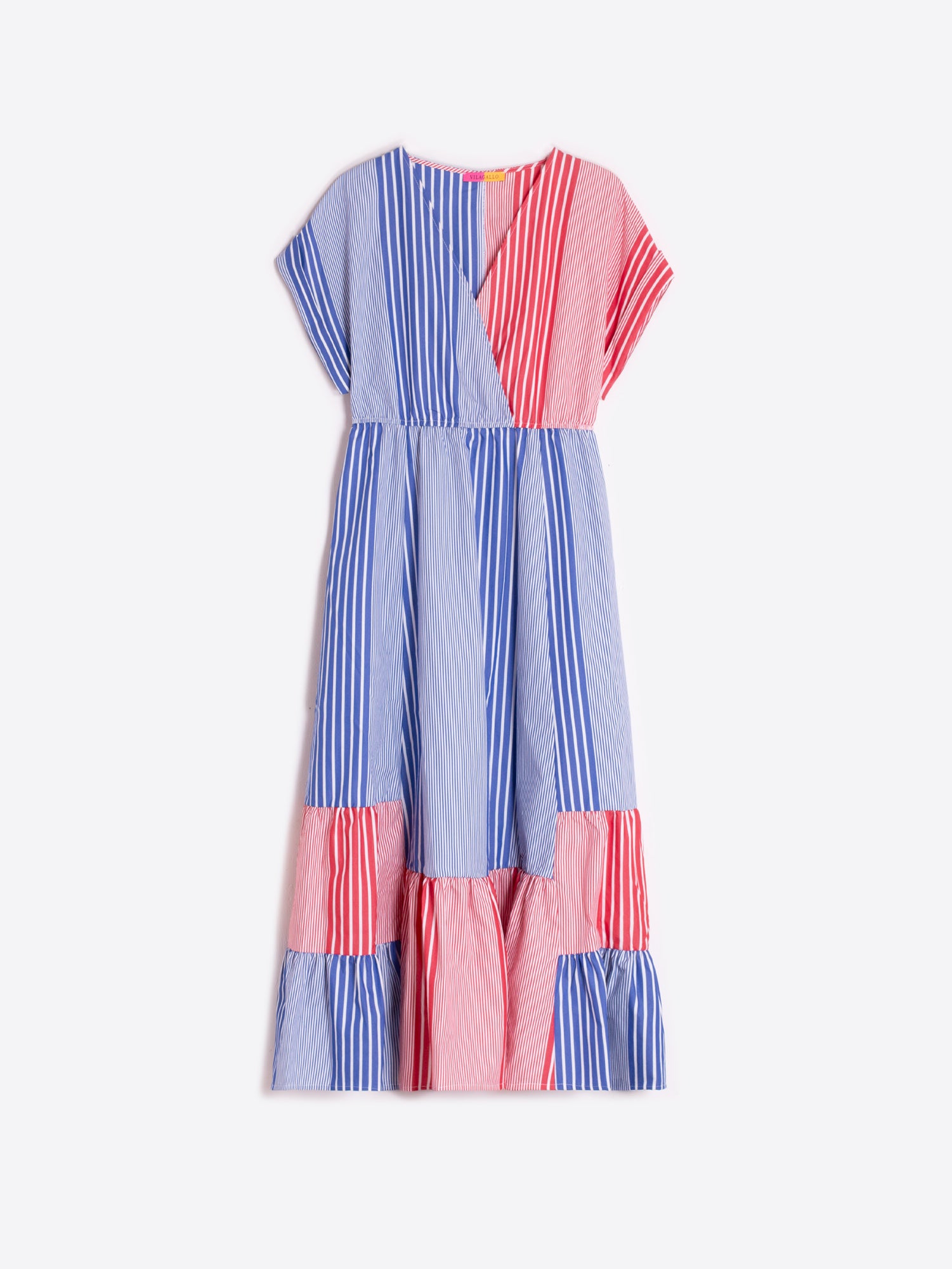 VESTIDO RAYAS BICOLOR