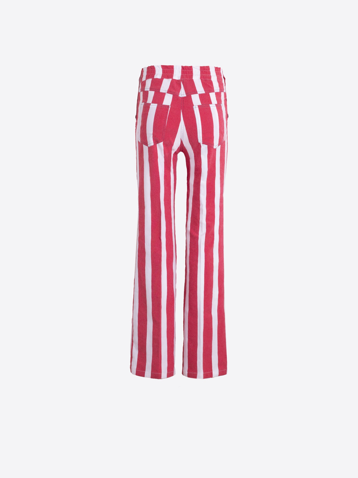 PANTALÓN MARINERO RAYAS ROJAS